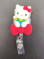 Red Hello Kitty Badge Reel